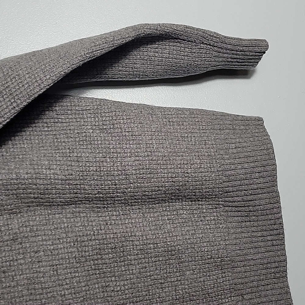 Banana Republic Italian Yarn Wool Blend Turtleneck Button Sweater Size Large - Picture 7 of 8